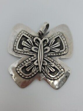 Sterling Butterfly Pendant by Jeep Collins